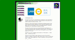 Desktop Screenshot of billiardparty.com