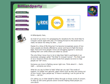 Tablet Screenshot of billiardparty.com